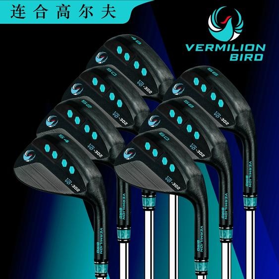 Vermilion Bird Cales de Golf oiseau vermillon 48 50 52 54 56 58 60 degrés pilote de Club de Golf bois hybride fer Putter forgé CNC cales de Miling Golf