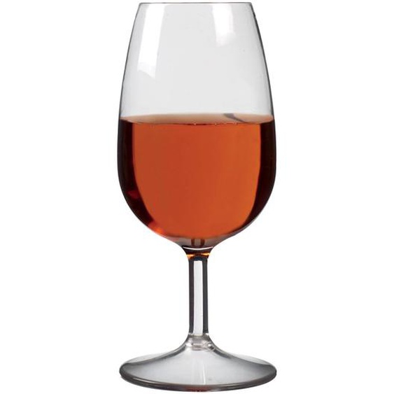 Verre à vin à pied 20 cl en copolyester transparent - Lot de 12