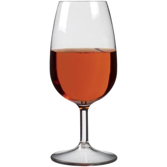 Verre à vin à pied 20 cl en copolyester transparent - Lot de 12
