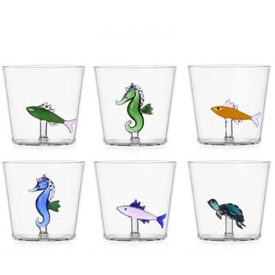 Verres poissons Ichendorf Marine Garder set de 6