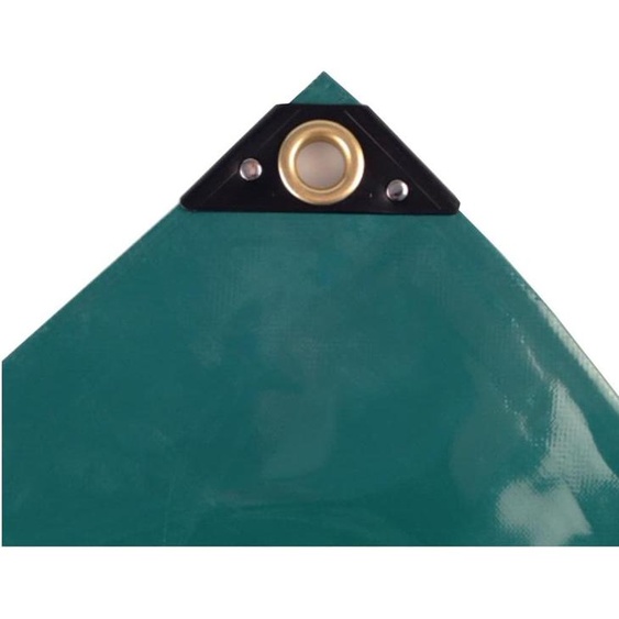 vert 650 g/m² PVC 1,5 x 20m (30m²) Bâche