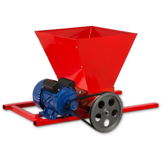 VERTES Broyeur à vendange, Electrique 550W, ouverture de la trémie 40x38cm