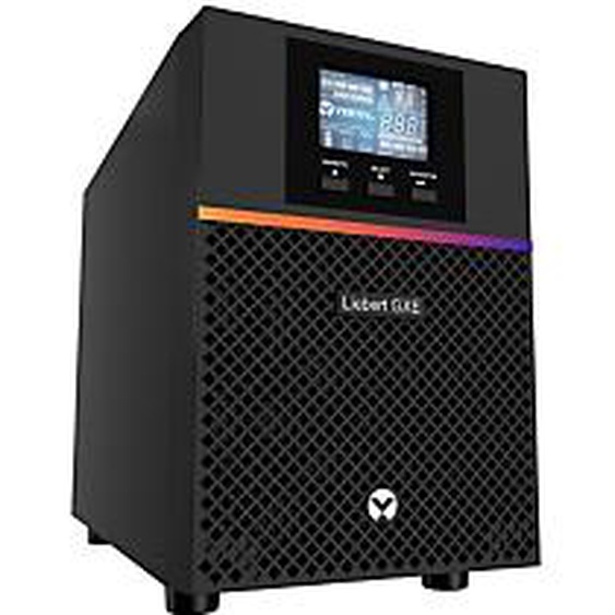 Vertiv Liebert Onduleur GXE 1 000VA/ 900 W 230 V format tour on line double conversion  Batterie VRLA plomb étanche, Double-conversion (en ligne), 1