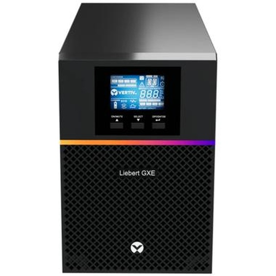 Vertiv Liebert Onduleur GXE 2 000 VA/ 1 800 W 230 V Tour on line double conversion  Batterie VRLA plomb étanche, Double-conversion (en ligne), 2 kVA,