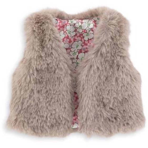 Veste Sans Manche Imitation Fourrure Pour Poupée Ma Corolle Multicolore