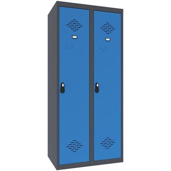 Vestiaire Avantage Industrie Salissante Monobloc - Largeur 80 cm - Bleu