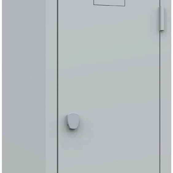 Vestiaire Budget 2 casiers - Départ L.30 cm - Gris