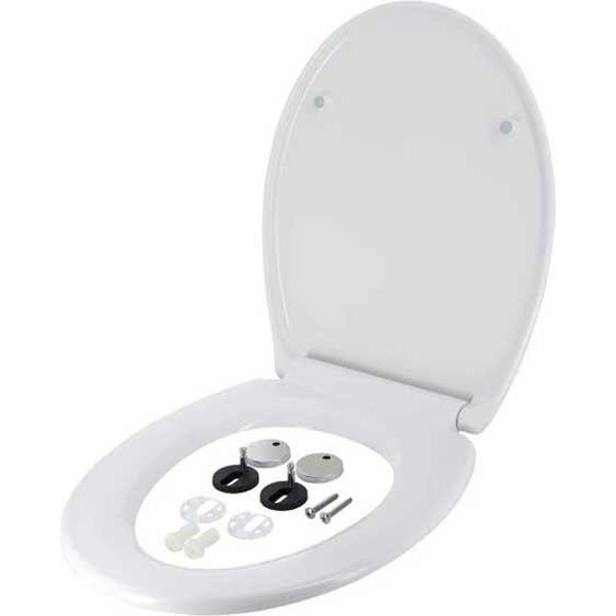 Vetus Wcl Abattant de Wc avec fermeture douce/rapide Transparent Transparent One Size