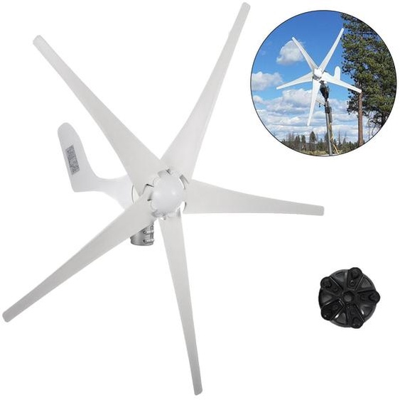 Éolienne VEVOR, 500 W, générateur déolienne, DC 12 V, 5 pales, démarrage à faible vitesse de vent, lampadaires de jardin, éoliennes avec régulateur de charge