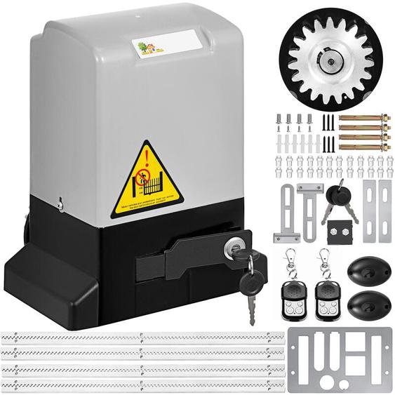 Vevor - Ouvre Porte 280 w Ouvre-Porte pour Garage Telecommande 100FT, Rester silencieux au Travail, avec 1 Manuel deUtilisation, pour Hotels Usines