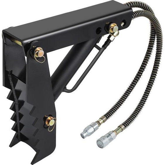 VEVOR Pouce hydraulique pour pelle, 18 pouces 1/2 pouces dépaisseur, pouce robuste pour pelle, embout de pouce à souder en acier noir avec vérin hydraulique, pouce hydraulique mécanique pour pelle/excavateur