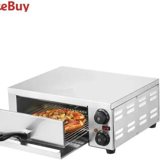 VEVOR Succebuy Four à pizza électrique 1500 W pour comptoirs Technologie de cuisson uniforme et plateau à miettes facile à nettoyer pour les cuisines commerciales et domestiques