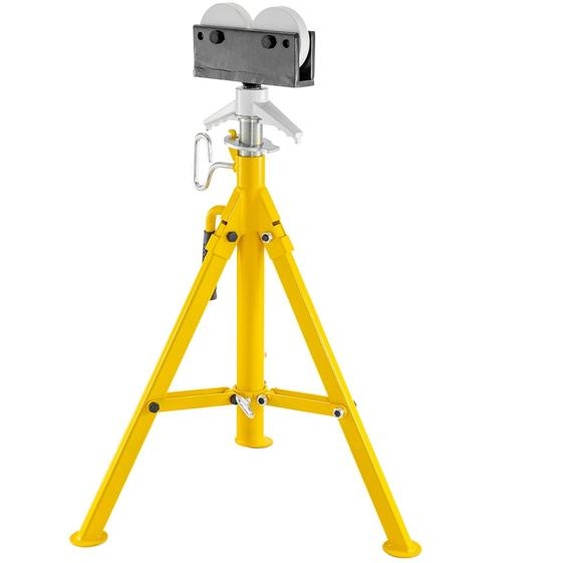 VEVOR Support tubulaire pliable avec tête à roulettes - hauteur réglable de 81 cm à 140 cm (32 à 55), capacité de charge 2 tonnes (4500 lbs), approprié