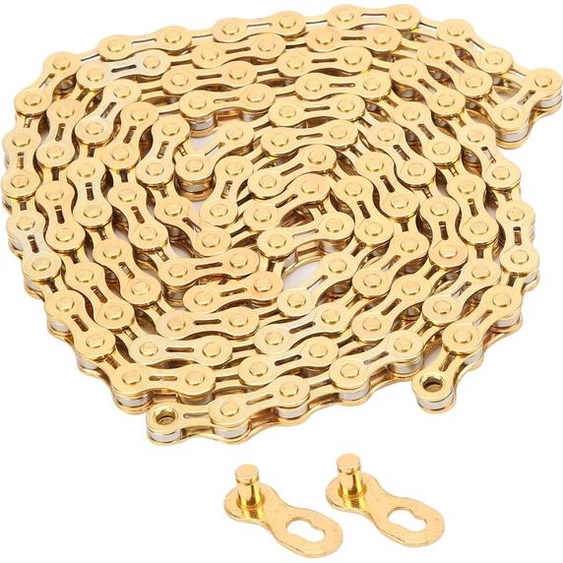 VG Sports 8 -Vitesse Haute Résistance Acier VTT Léger 116 Gauche SemiHlow -Chaîne