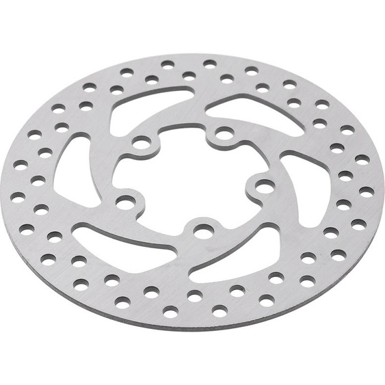 VGEBY Disque de frein pour trottinette électrique 100mm de largeur Disque de frein en acier inoxydable 5 trous avec 5 vis pour M365 trottinette électrique