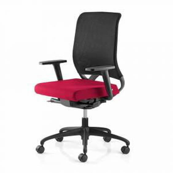 Viadurini Living Chaise de Bureau Design Ergonomique Pivotante avec Accoudoirs et Roulettes - Meliva