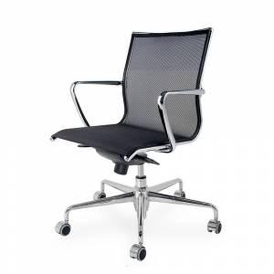 Viadurini Living Chaise de bureau ergonomique pivotante avec roues et accoudoirs - Filanna