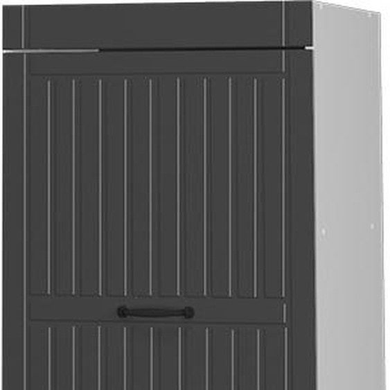 Vicco Armoire micro-ondes Fame-Line, 60cm, Anthracite campagne/Blanc