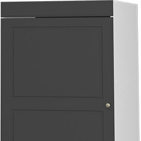 Armoire micro-ondes Vicco Fame-Line Anthrazit-Gold Landhaus 60cm, Model 38525