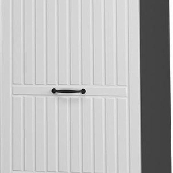 Vicco Armoire micro-ondes Fame-Line, 60cm, Blanc campagne/Anthracite