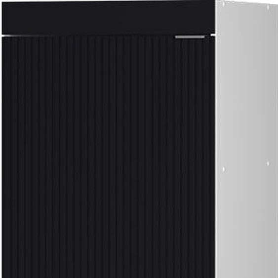 Armoire micro-ondes Vicco Fame-Line Noir rayé 60cm, Model 50859