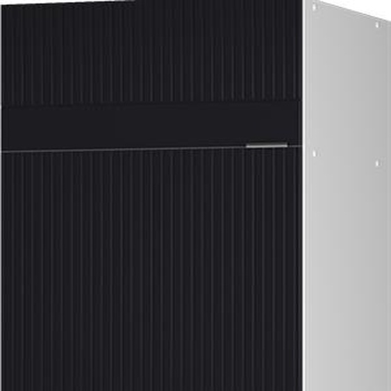 Armoire pour frigo Vicco Fame-Line Noir rayé 60cm, Model 50617