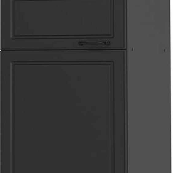 Vicco Armoire pour frigo R-Line, 60cm, Anthracite campagne/Anthracite