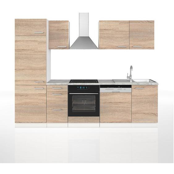 Cuisine Optima, 270 cm sans plan de travail, Sonoma, Vicco