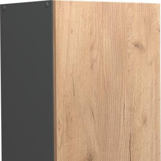 Vicco elément haut de cuisine R-Line, 40 cm J-Shape, Chêne de force doré/Anthracite