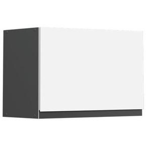 Vicco elément haut de cuisine R-Line, Blanc, 60 cm J-Shape, plat