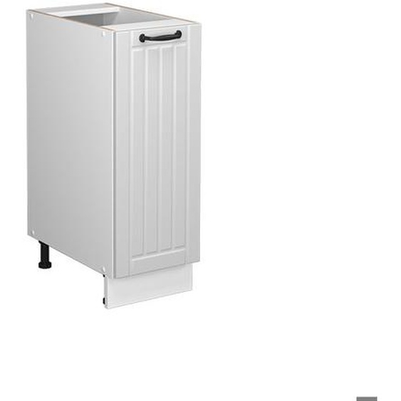 Vicco meuble de rangement de salle de bain Fame-Line, Blanc campagne, 30 x 82 cm sans plan de travail