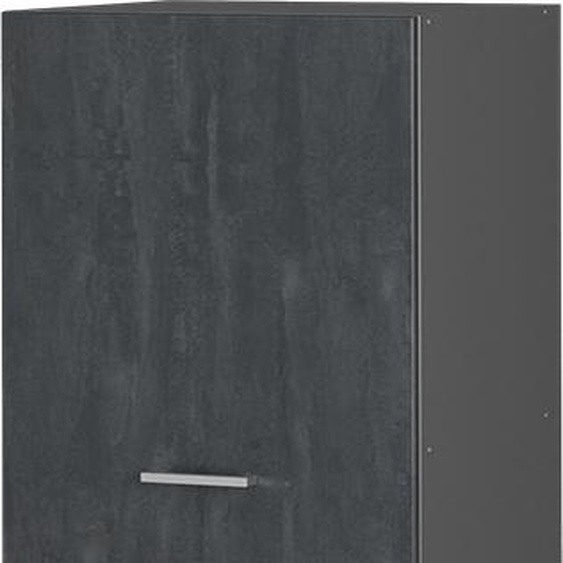 Armoire haute Vicco R-Line Béton noir 60cm, Model 47616
