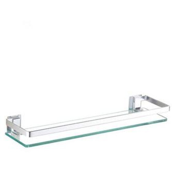 Vicmhuang - Tablette Étagère de Salle de Bain en Verre Trempé Murales 40X12X7cm