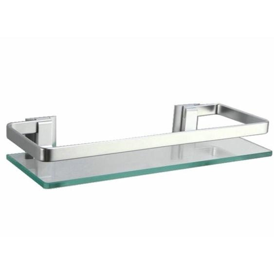 Vicmhuang - Tablette Étagère de Salle de Bain en Verre Trempé Murales 40X12X7cm