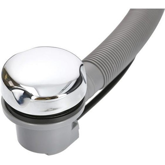 Vidage automatique à câble vidage de baignoire auto volant abs chromé - GARIS - P04-VBTP-ABS