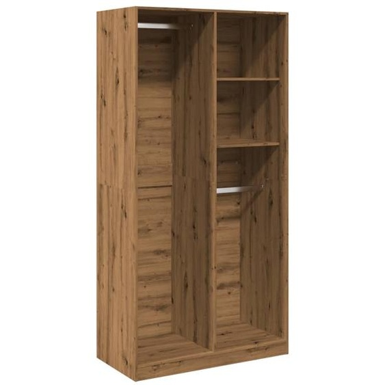 vidaXL Armoire Artisan-Chêne 100x50x200 cm Bois composite