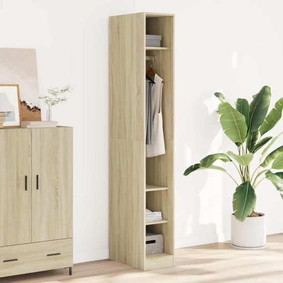 vidaXL Armoire Chêne Sonoma 30x50x200 cm Bois composite