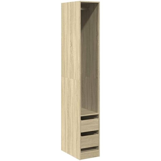 vidaXL Armoire Chêne Sonoma 30x50x200 cm Bois composite