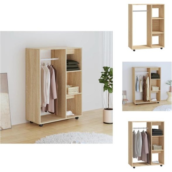 vidaXL Armoire Chêne Sonoma 80x40x110 cm Bois composite - Penderies