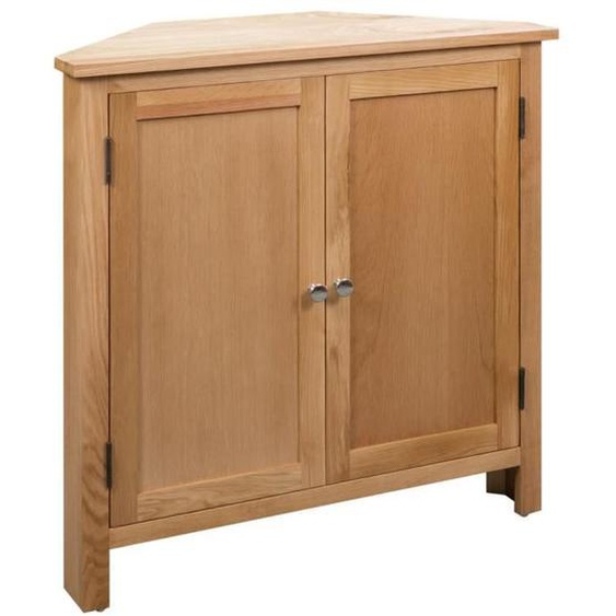 vidaXL Armoire dangle 80 x 33,5 x 78 cm Bois de chêne massif