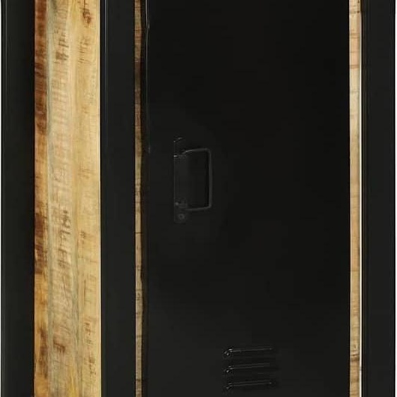 vidaXL Armoire de salle de bain Marron 40 x 35 x 90 cm Bois massif Mango