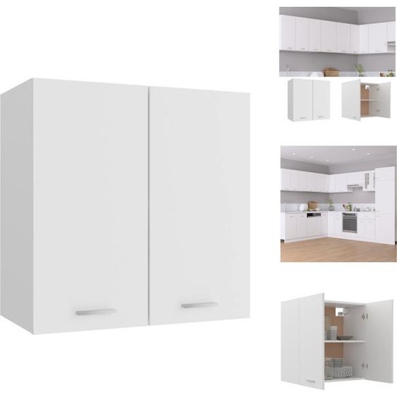 vidaXL Armoire suspendue Blanc 60x31x60 cm Bois composite - Armoires de cuisine