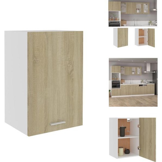 vidaXL Armoire suspendue Chêne Sonoma 39,5x31x60 cm Bois composite - Armoires de cuisine