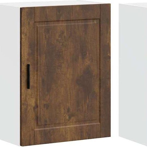 vidaXL Armoires de cuisine suspendues 2 pcs. Porto Chêne fumé Matériau dérivé du bois