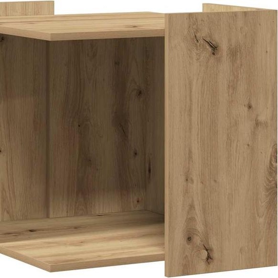 vidaXL Bac à litière Artisan-Chêne 53x53x51 cm Bois composite