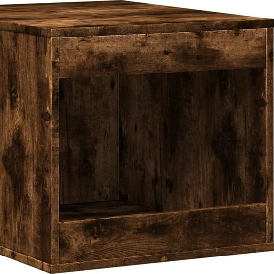vidaXL Bac à litière Chêne fumé 47x59x42 cm Bois composite