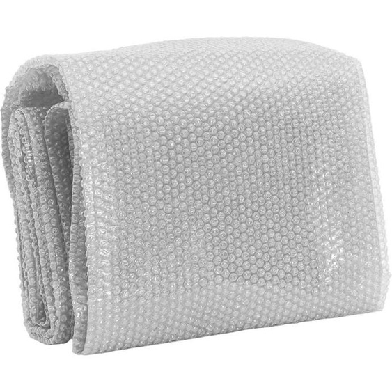 vidaXL Bâche solaire de piscine flottante PE 260x160 cm Gris