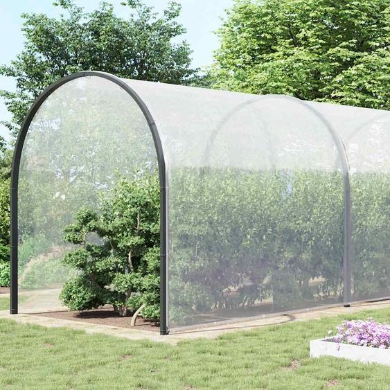 vidaXL Bâche transparente avec illets 10x12 m polyéthylène