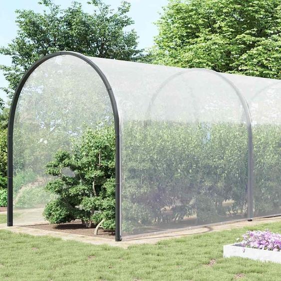 vidaXL Bâche transparente avec illets 12x12 m polyéthylène