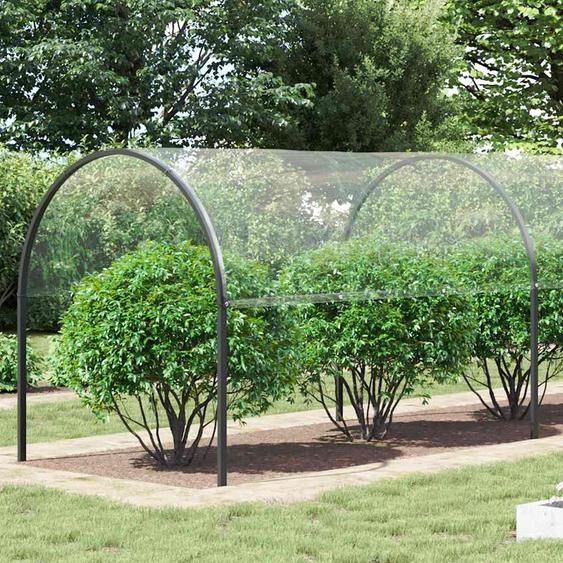 vidaXL Bâche transparente avec illets 4x12 m PVC